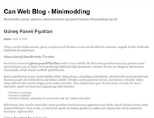 Tablet Screenshot of minimodding.com